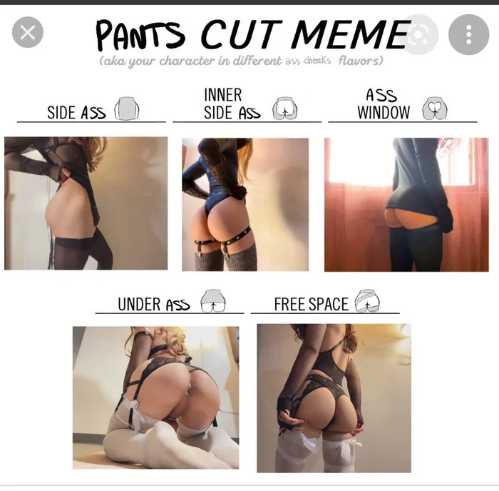 Pants cut meme - NSFW, Its a trap!, Sissi, Shirt cut meme, Trap IRL, Crossdressing, Mitts, Stockings, Chastity belt