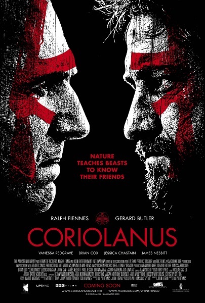 Coriolanus 2011 - Movies, I advise you to look, Review, Longpost, Coriolanus, William Shakespeare, Rome, Drama, Ralph Fiennes, , Gerard Butler, Jessica Chastain, Brian Cox, Video
