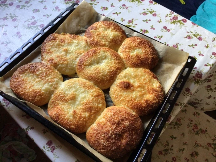 Плюшки с сыром к завтраку - Моё, Булочки, Сырные, Длиннопост