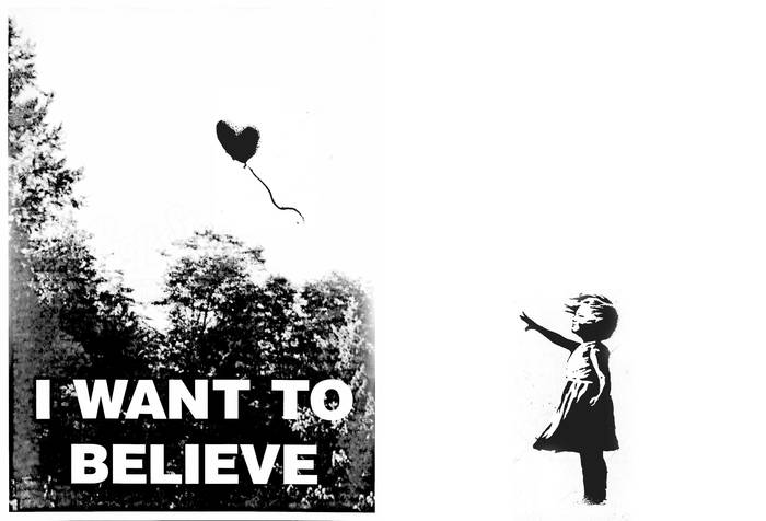 The X21 - Files . I WANT TO BELIEVE feat. Banksy