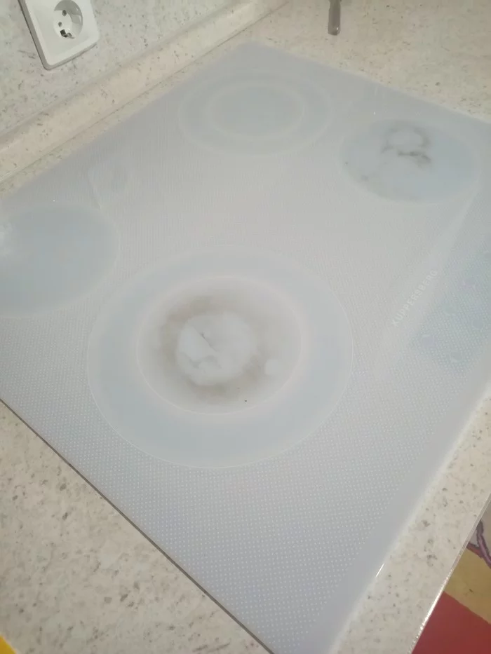 The power of peekaboo! Calling! Ceramic glass hob - My, Stove, Kitchen, Purity, Synthetic detergents, Chemistry, Longpost