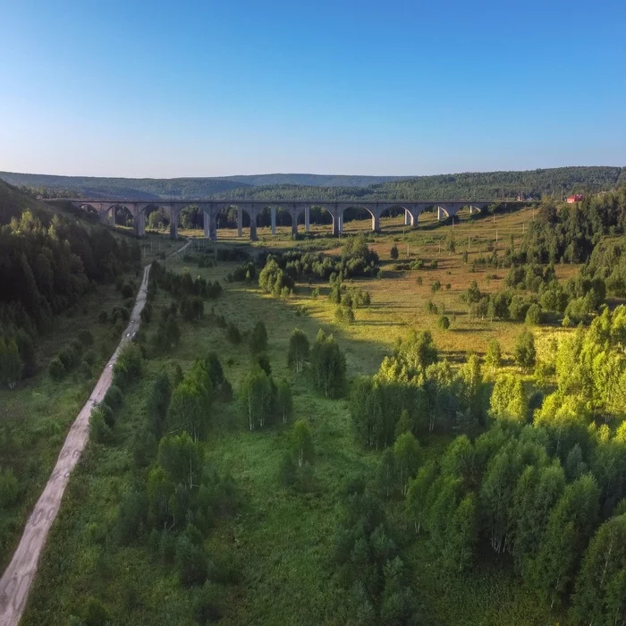 Krasnoufimsky viaducts - Viaduct, Krasnoufimsk, The nature of Russia, Travel across Russia, Tourism, The photo, Longpost