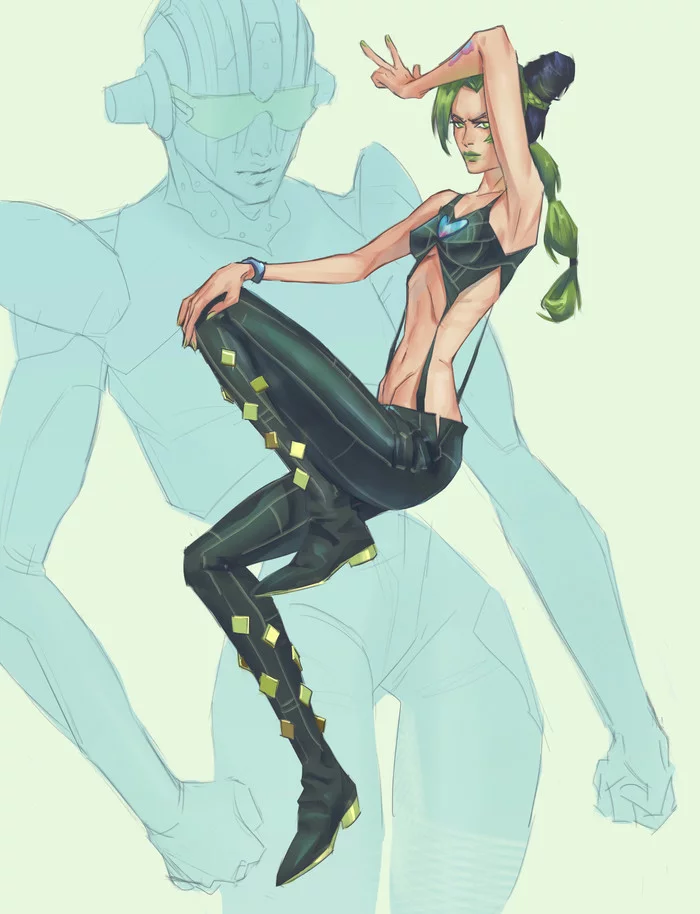 Jolyne Cujoh - Jojos Bizarre Adventure, Kuujou Jolyne