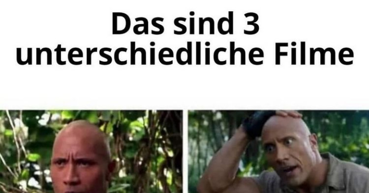 Surprising but true - Dwayne Johnson, Movies, German, Picture with text, Funny