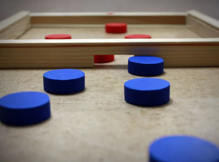 DIY table hockey - My, Board games, Games, With your own hands, Wood products, Needlework without process, Fillers, Duel, Hockey, Video, Longpost