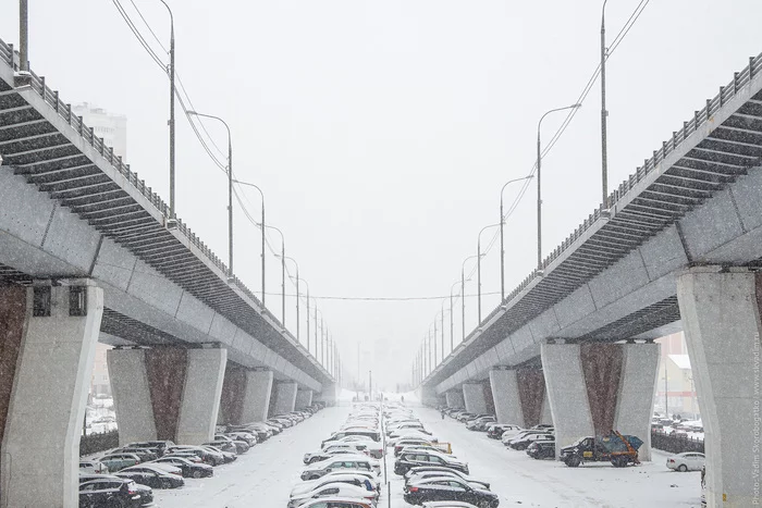 Winter in Nekrasovka - My, Nekrasovka, Winter, Moscow, Town, Canon, Longpost