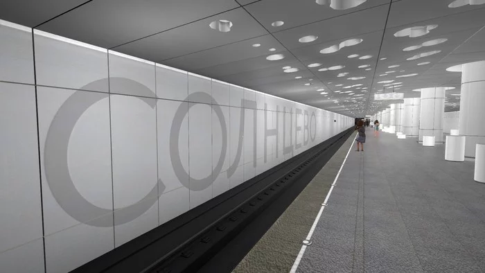 Solntsevskaya line of the Moscow metro in the game Metro Simualtor 2020 - My, Metro, Moscow, Games, Simulator, A train, Railway, Driver, Longpost