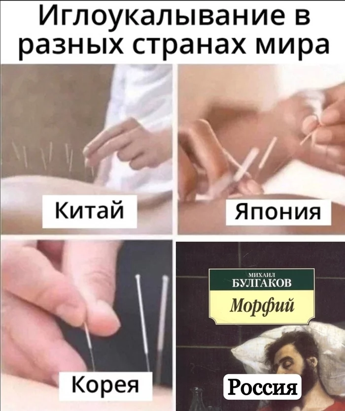Acupuncture - Memes, Michael Bulgakov, Literature, Books
