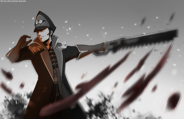   Wh Art, Warhammer 40k, Warhammer, Astra Militarum, Ciaphas Cain