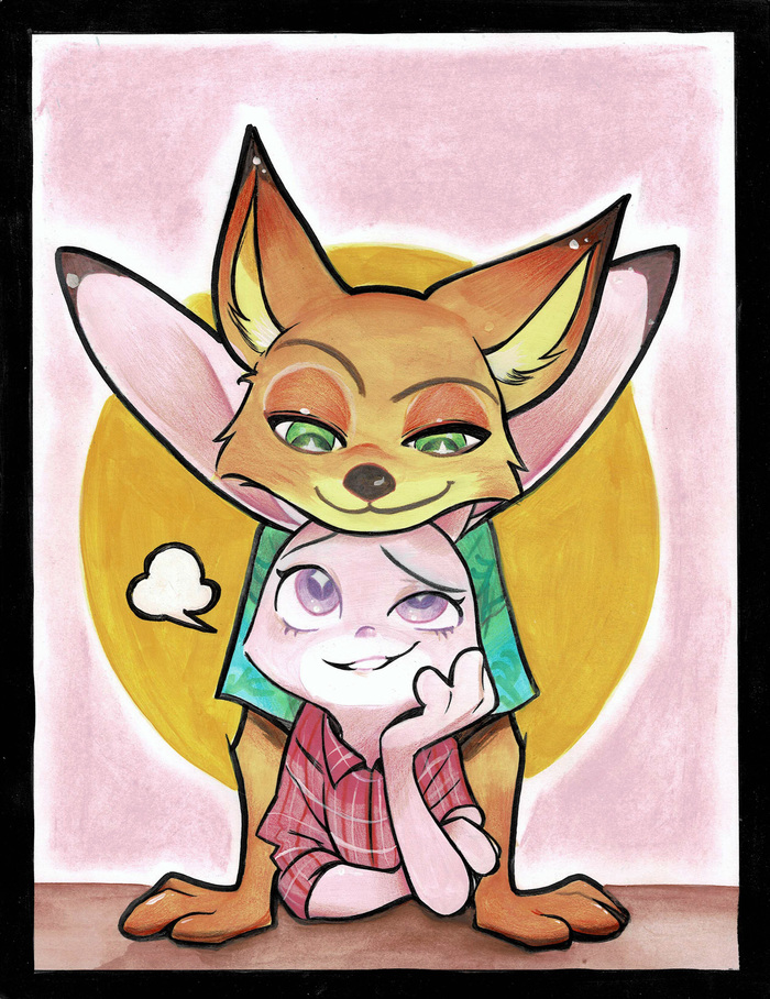 Nick & Judy , , Judy Hopps, Nick Wilde