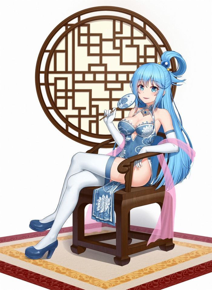   , Anime Art, Konosuba, Aqua