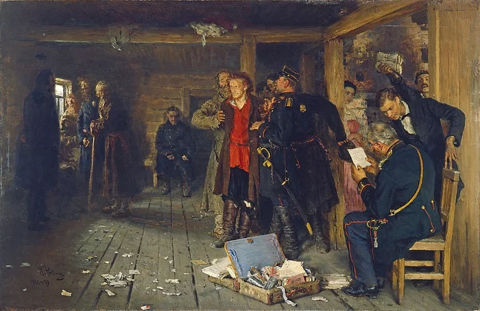 The arrest of the propagandist Repin, or how the artist went from court to detention - My, Painting, Art, Painting, Artist, Ilya Repin, Peredvizhniki, Arrest, Propaganda, , Oil painting, Social, Российская империя, Revolutionaries, Parsing, Art history, Longpost