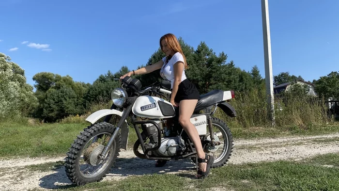 IZH motorcycles are a time machine - My, Motorcycle IZH, , Soviet technology, 90th, Nostalgia, Motorcycles, Girls & Moto