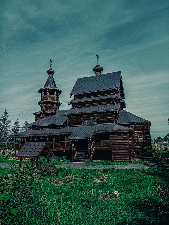 Church of the Passion-Bearer Tsar Nicholas II - My, The photo, Temple, Leningrad region, Nikolskoye