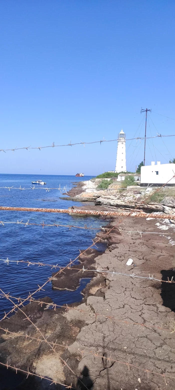 How beautiful is our planet - My, Crimea, Lighthouse, Mobile photography, Nature, Longpost