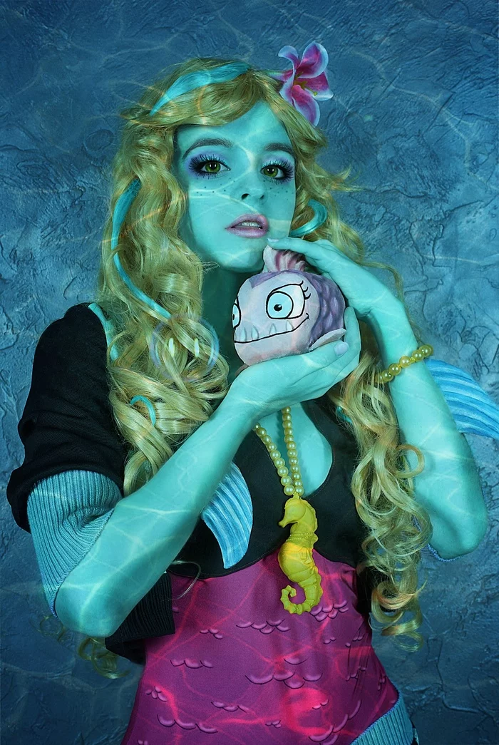 Cosplay Monster High Lagoona Blue - My, Cosplay, Monster High, Doll, Monster High, Mermaid, Longpost
