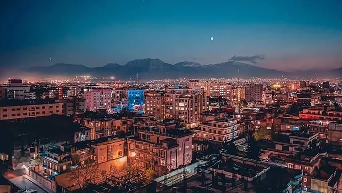 Kabul, Afghanistan - Kabul, Afghanistan, Town, Night, Night city, The photo