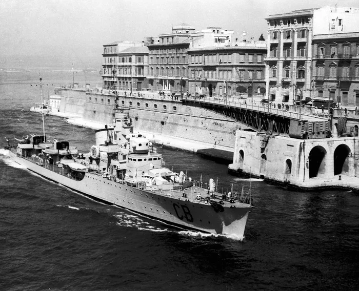 A destroyer that served 40 years in the Italian Navy! He even fought with the Japanese - his former allies - My, Story, Italy, The Second World War, Fleet, Ship, Longpost