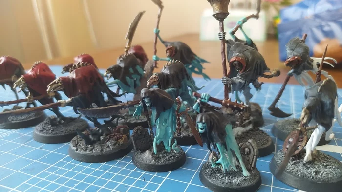 First miniatures - My, Warhammer: age of sigmar, Painting miniatures, Nighthaunt, Longpost