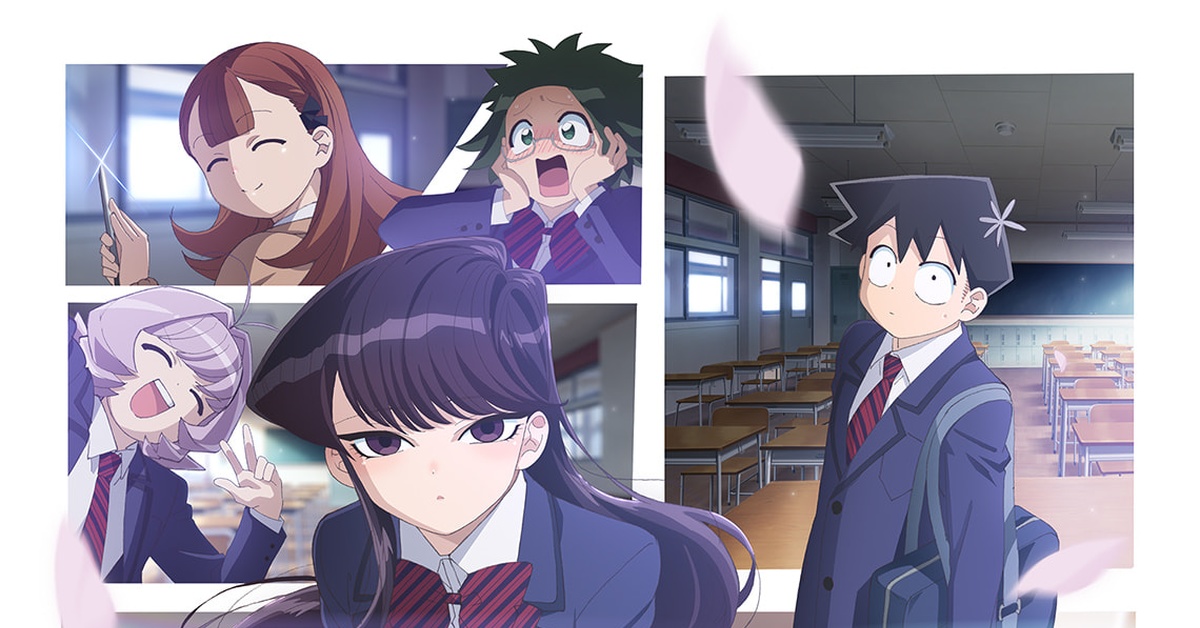 New Anime Key Visual - Anime, Anime art, Komi-san wa comyushou desu, Shouko komi, Hitohito Tadano, , Osana Najimi, Nakanaka Omoharu, Yamai Ren, 