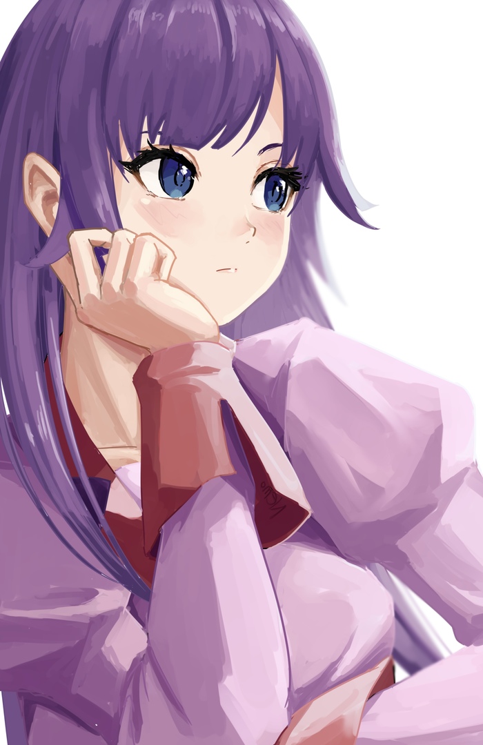 Hitagi Monogatari series, Hitagi Senjougahara, Anime Art, 