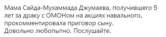 Голос за кадром, это что-то! - Приговор, Мама, Политика, ОМОН, Драка, Видео