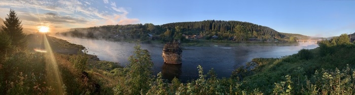 Рассвет на Усьве 07.08.2021