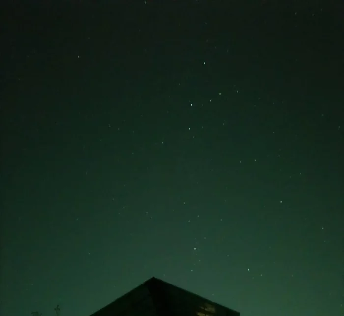 Cassiopeia in the night sky - My, Cassiopeia, Perseus, Constellations, Astrophoto