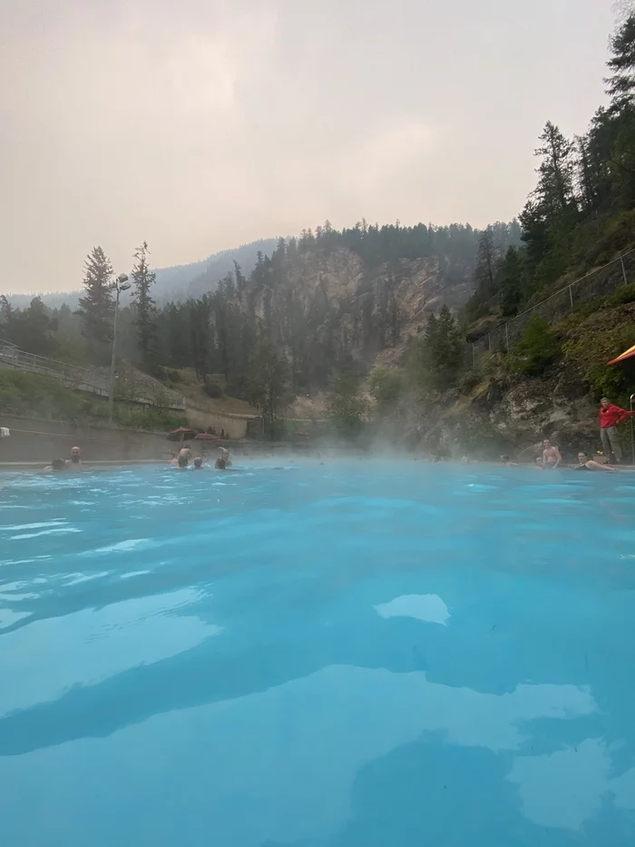 geothermal springs - My, Travels, The mountains