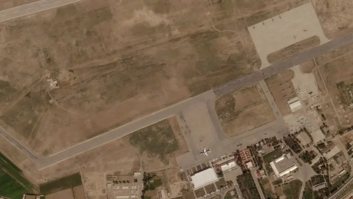 Kabul airport from space - The airport, Kabul, The photo, Afghanistan, Longpost