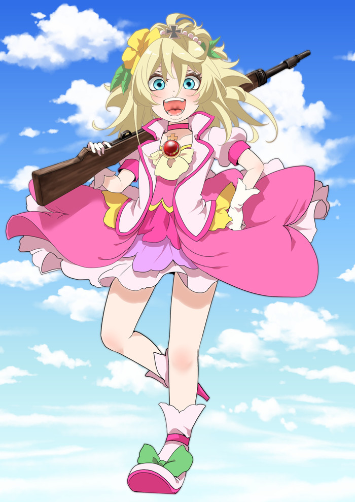 Tanya-chan , Anime Art, Tanya Degurechaff, Youjo Senki, 