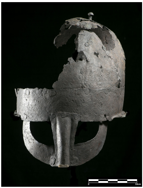 Viking helmet from Yarm - My, Helmet, Reconstruction, Hammer, Викинги, Longpost
