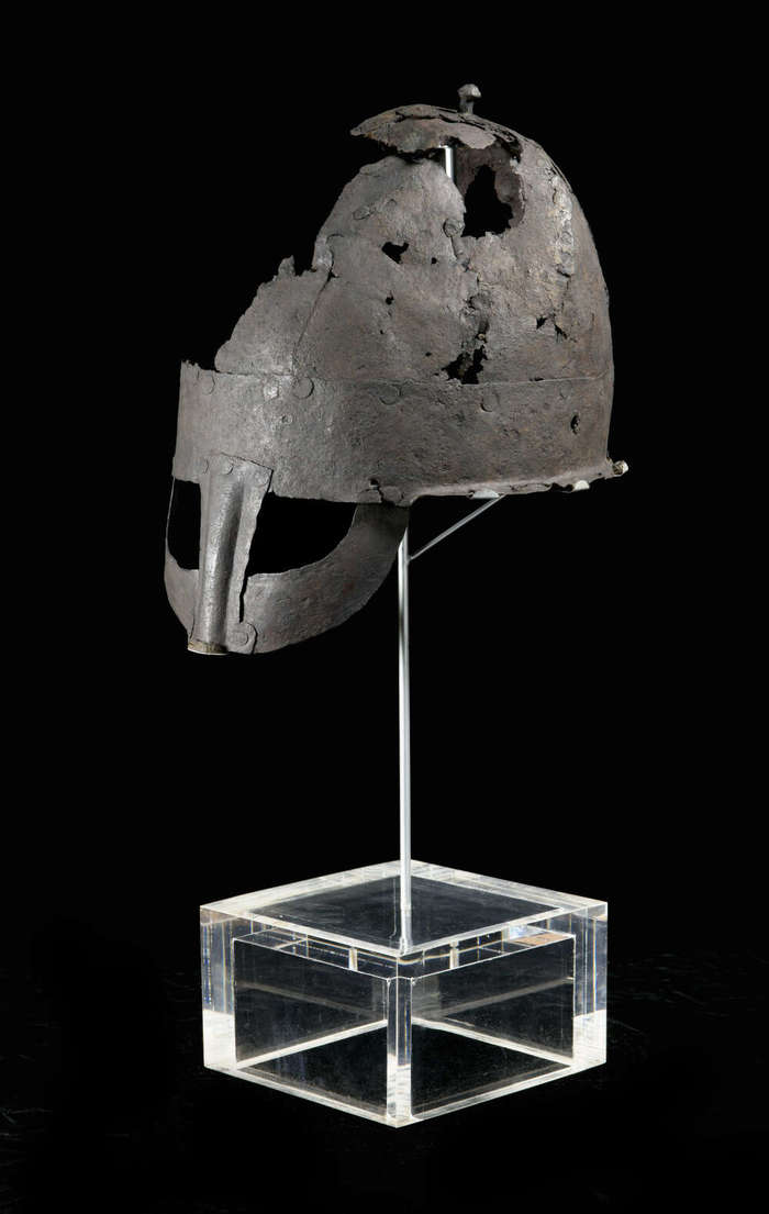 Viking helmet from Yarm - My, Helmet, Reconstruction, Hammer, Викинги, Longpost