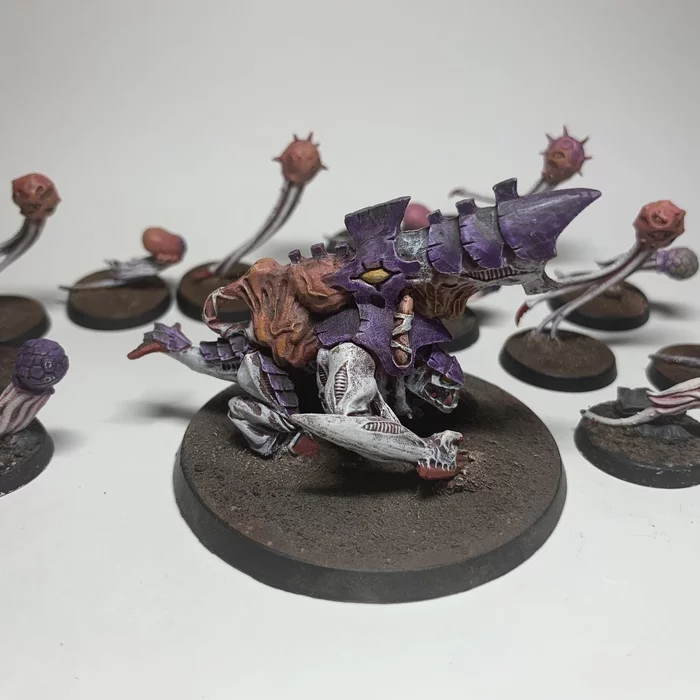 Tyranids: biovore - Моё, Warhammer 40k, Wh miniatures, Длиннопост