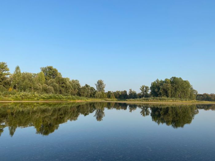 Bashkiria, neighborhood with. Arkhangelsk, r. Inzer - My, Nature, beauty, Mobile photography, Reflection, Longpost