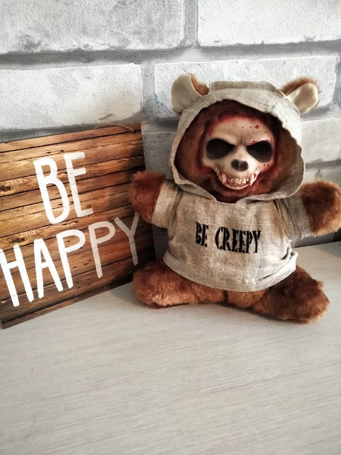 Zombie bear. - My, Kripota, The Bears, Toys, Joy, , Longpost