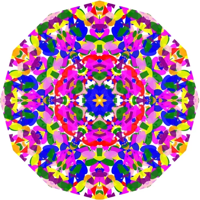 It was in the evening, there was nothing to do ... I sawed down a kaleidoscope - My, Kaleidoscope, , Beautiful