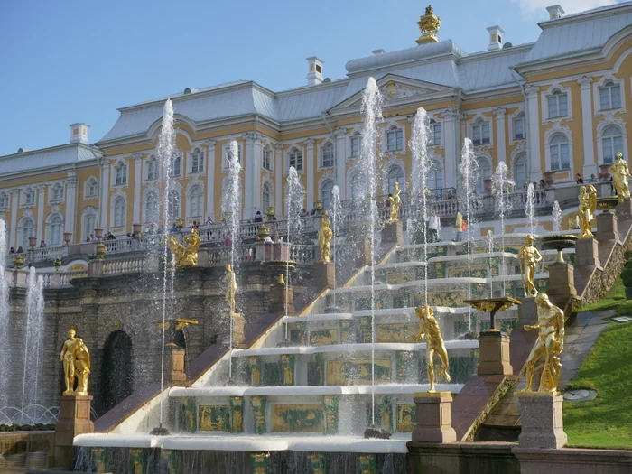 Peterhof - My, The photo, Peterhof, The park, Fountain, Longpost