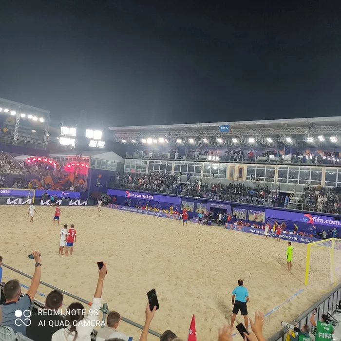 Beach Soccer World Cup 2021 in Moscow - My, Soccer World Cup, Luzhniki, Longpost