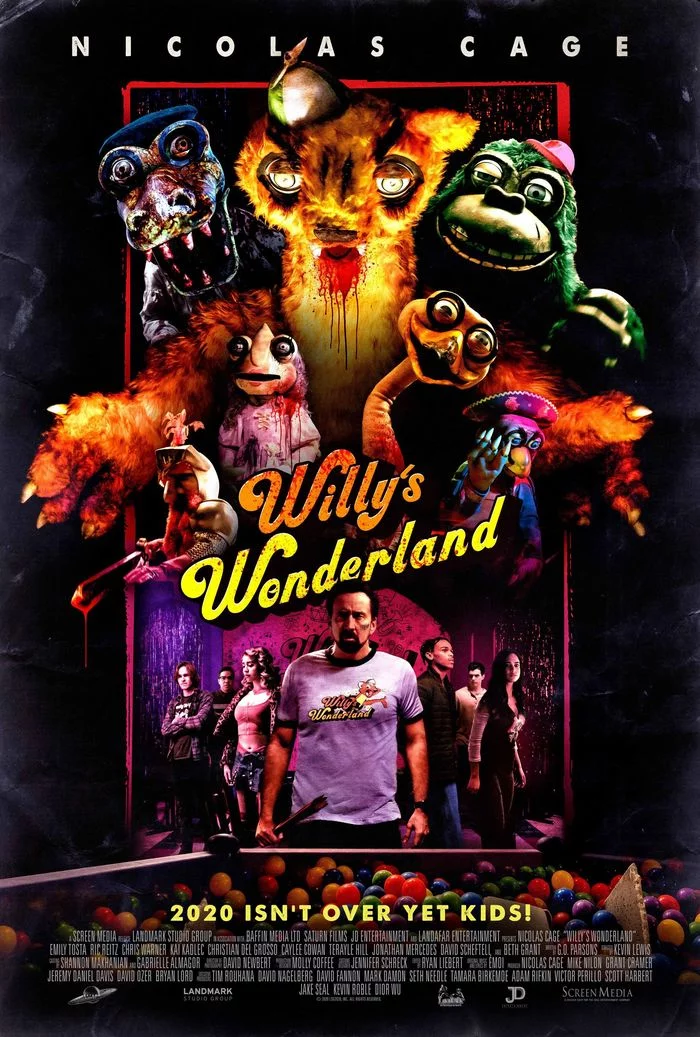 Willie's Wonderland (2021). It wasn't me that was locked up with you, but you with me - My, Movies, Horror, Comedy, Five nights at freddys, Spoiler, Longpost