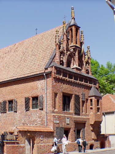 Thunder house. (Perkuno namas.) - Architecture, Gothic, Lithuania, Kaunas