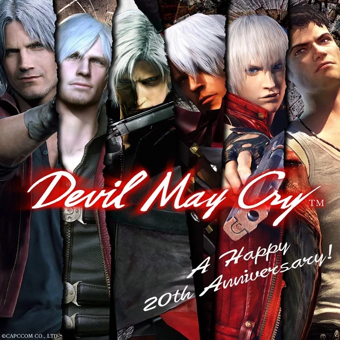 20 years of the Devil May Cry series - Devil may cry, Capcom, Gamers, Longpost