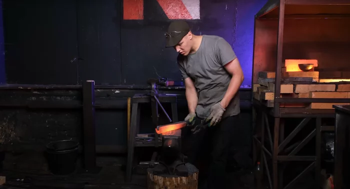 Forged DOUBLE SWORDS INOSKE - Blade that cuts demons - My, Blade, Katana, Forge, Forging, Sword, Video, Longpost, Kimetsu no yaiba, Youtube