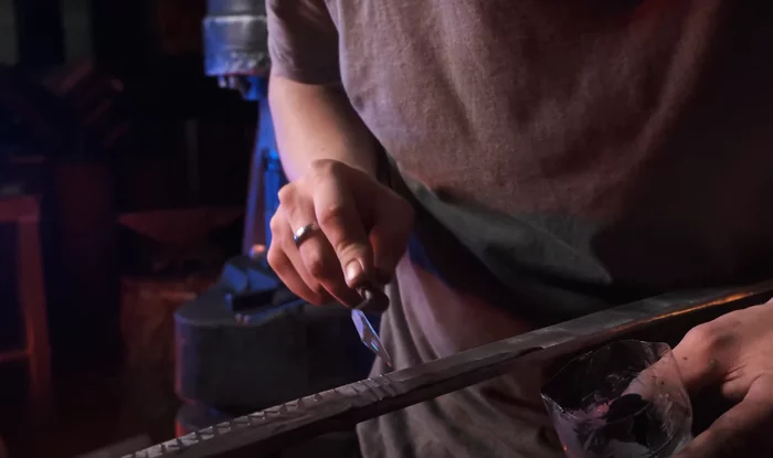 Forged DOUBLE SWORDS INOSKE - Blade that cuts demons - My, Blade, Katana, Forge, Forging, Sword, Video, Longpost, Kimetsu no yaiba, Youtube