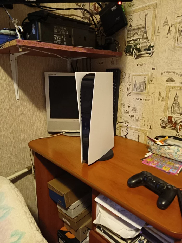 I want to brag - My, Playstation 5, Rozetka, Game console, Freebie, Luck, Longpost