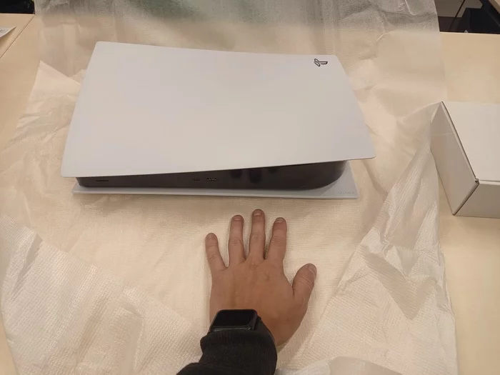 I want to brag - My, Playstation 5, Rozetka, Game console, Freebie, Luck, Longpost