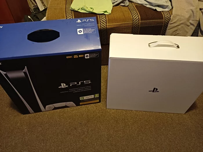 I want to brag - My, Playstation 5, Rozetka, Game console, Freebie, Luck, Longpost