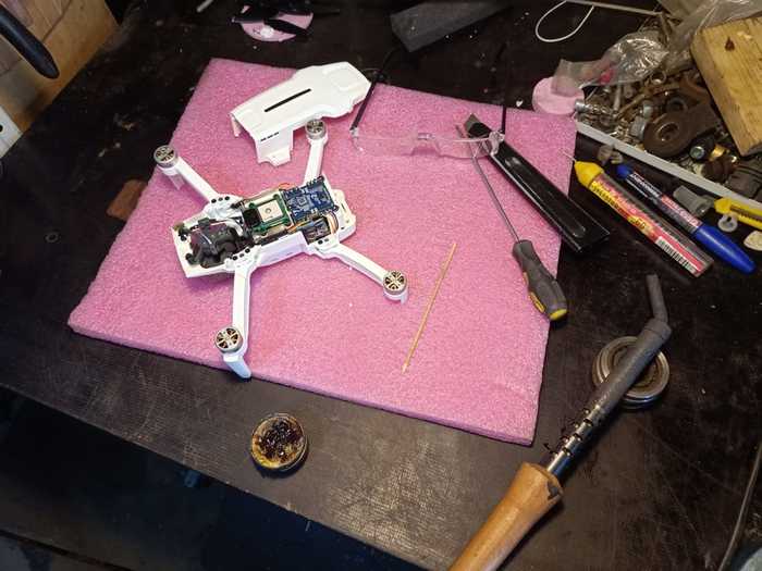 FIMI x8 mini - My, Quadcopter, Repair of equipment, With your own hands, Poor quality, Longpost