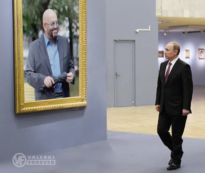 This has never happened, and here again ... - My, Humor, The photo, Collage, Mikhail Shufutinsky, Vladimir Putin