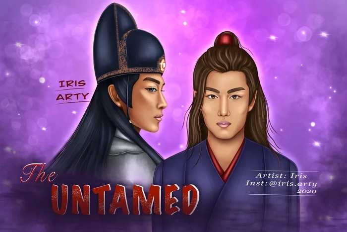 Fan art for the series Indomitable: Lord of Chenqing - Fan art, Art, Illustrations, Portrait, Procreate, Digital, Stylization, Serials, , Foreign serials, Drama, China, My